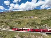 Foto: Berninapass, Oberengadin, Graubünden, Schweiz